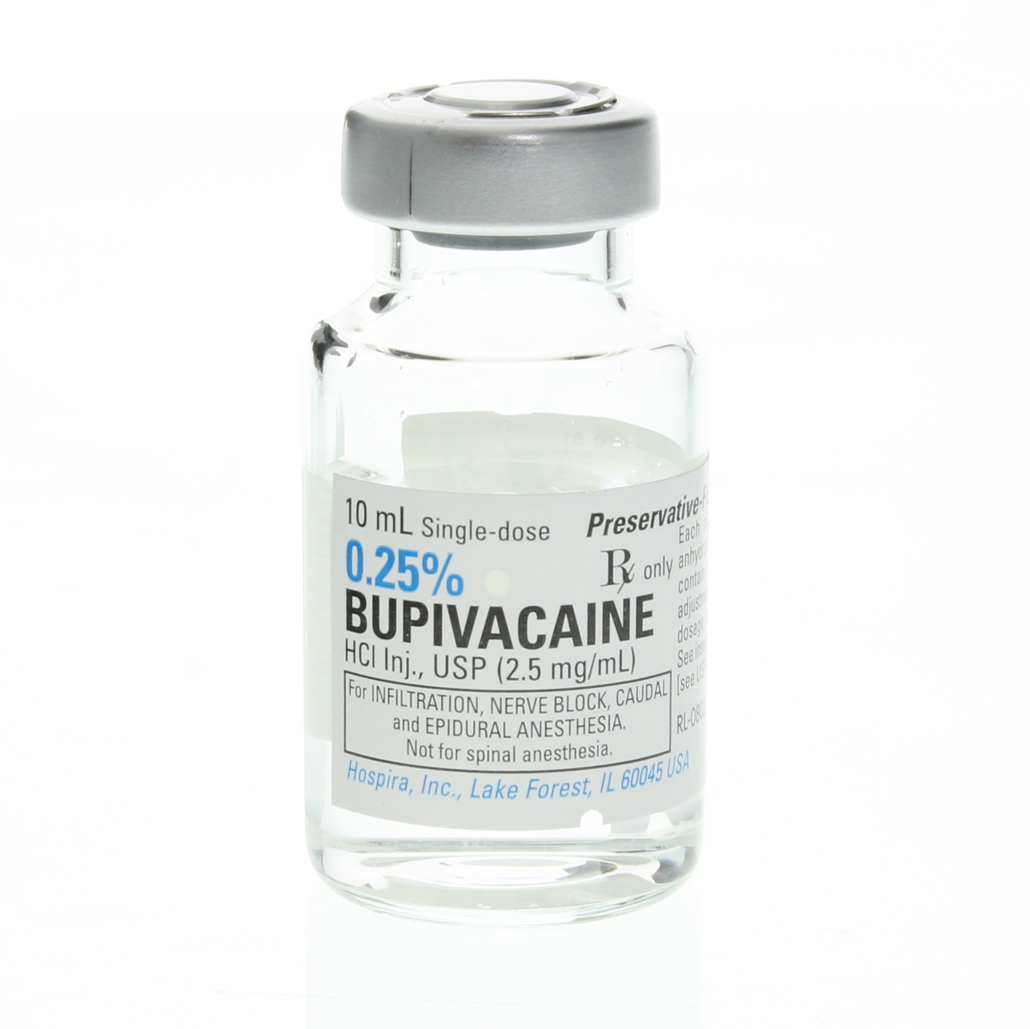 Bupivacaine 0.25% 10ml SDV - PF